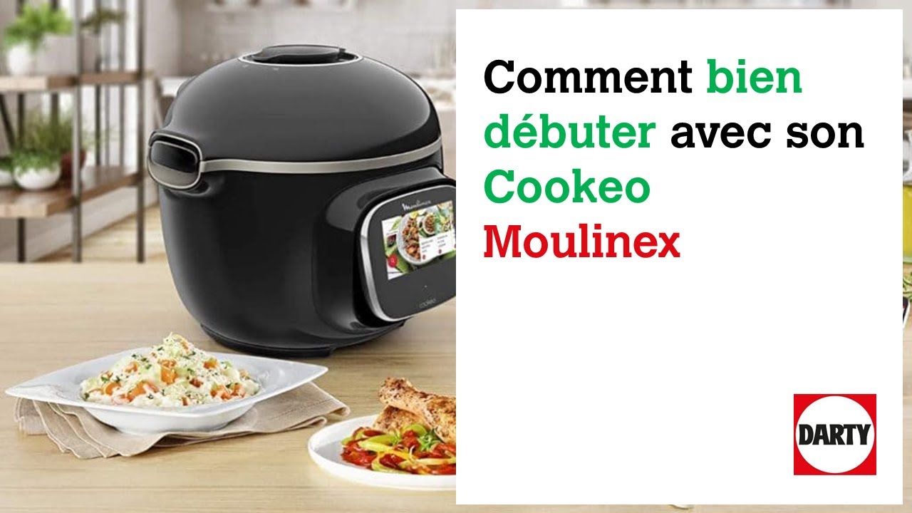 MOULINEX CE922110 Cookeo Touch WiFi Mini, Multicuiseur intelligent haute  pression, Connecté, Capacité 3 L, 13 modes de cuisson - Cdiscount  Electroménager