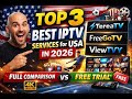 Best IPTV Services for USA in 2026 | Full Comparison &amp; Free Trial