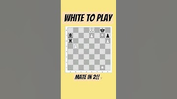 White to Play – MATE in 2! 😱🔥 Can YOU Spot It Before the Clock Runs Out?