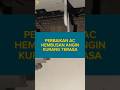 PERBAIKAN AC HEMBUSAN ANGIN KURANG TERASA (cuci full evaporator) #perbaikanac #cuciac #acmakassar