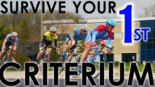 How to survive your first Crit (Criterium) bike race.