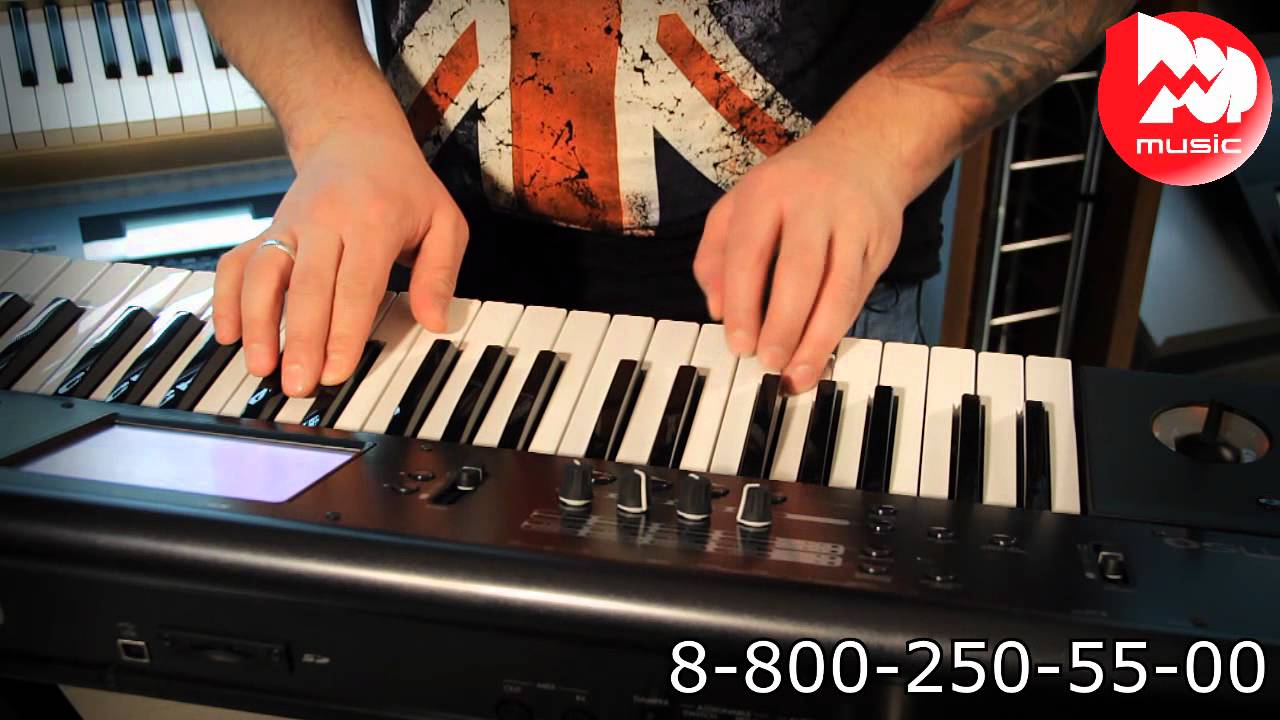 Синтезатор KORG M50 review and demo - YouTube