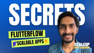 SCALE UP & DON'T SCREW UP - FlutterFlow X Firebase - Pillars of Scalable Apps - Chapter 2