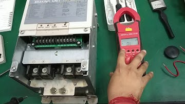 YASKAWA DBU  COLD TESTING/STATIC CHECK