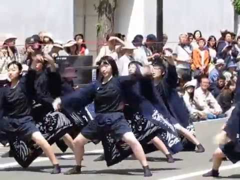 2016.6.11 YOSAKOI 三越前会場　南中ソーラン連