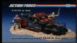 Action Force UK toy commercials