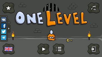 One Level: Stickman Jailbreak (Level 1 - 15) Gameplay | Android Puzzle game