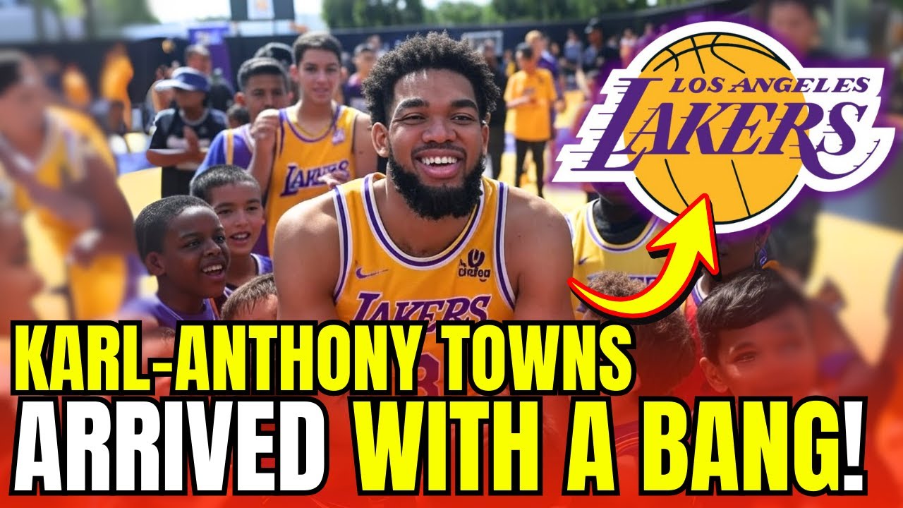 KAT's GRAND ENTRANCE: Karl-Anthony Towns Arrives with STAR-STUDDED ...