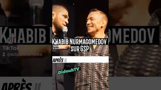 KHABIB à GSP "Il lui ENVOIE un MESSAGE TRÈS ÉMOUVANT 😥, écouter la RÉPONSE de GSP😱(TRADUCTION 🇫🇷)