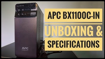 APC BX1100C-IN Back UPS | Unboxing | Specfications