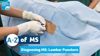 Diagnosing MS - Lumbar puncture