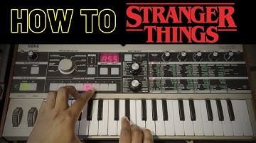 Stranger Things synth tutorial on Microkorg | Verysickbeats