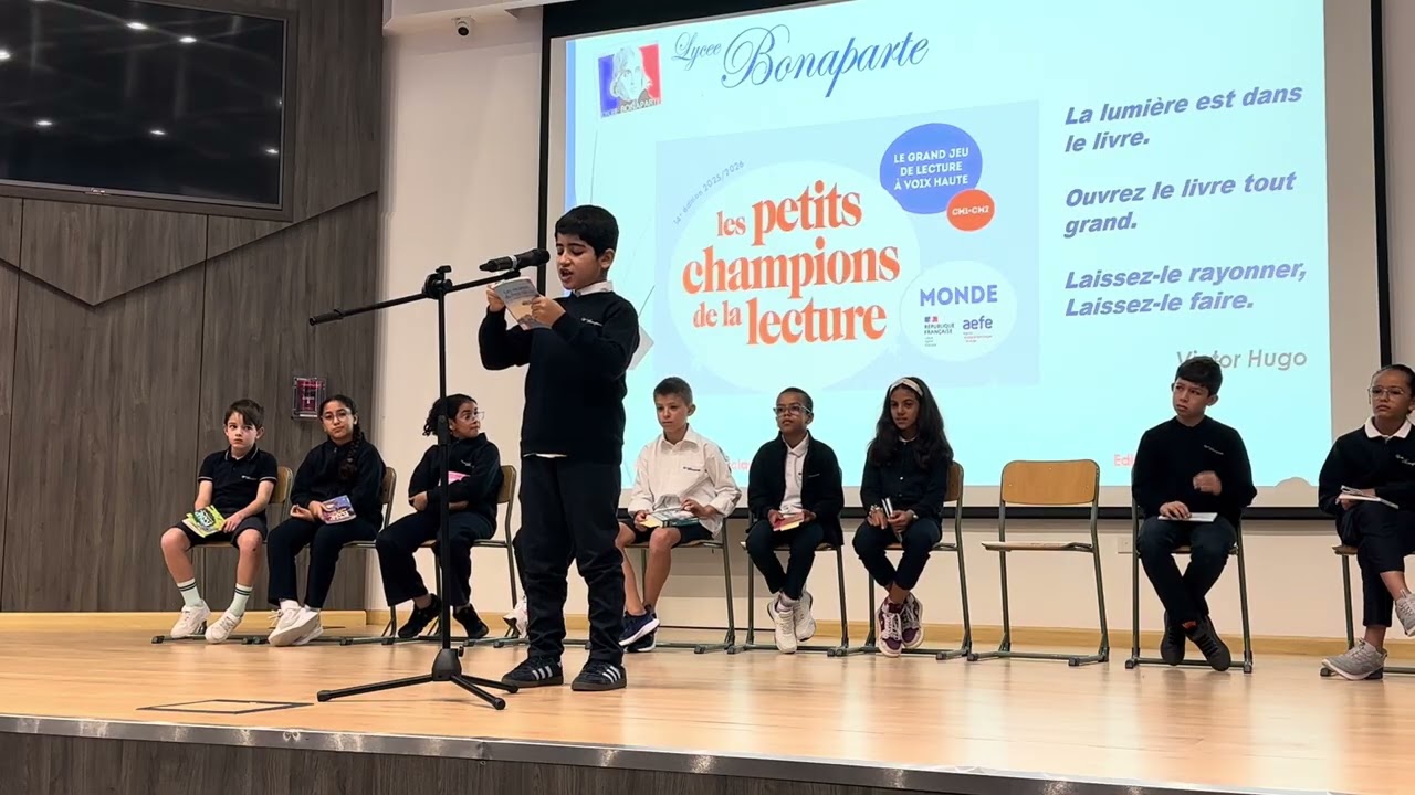 Les Petits Champions de la Lecture 