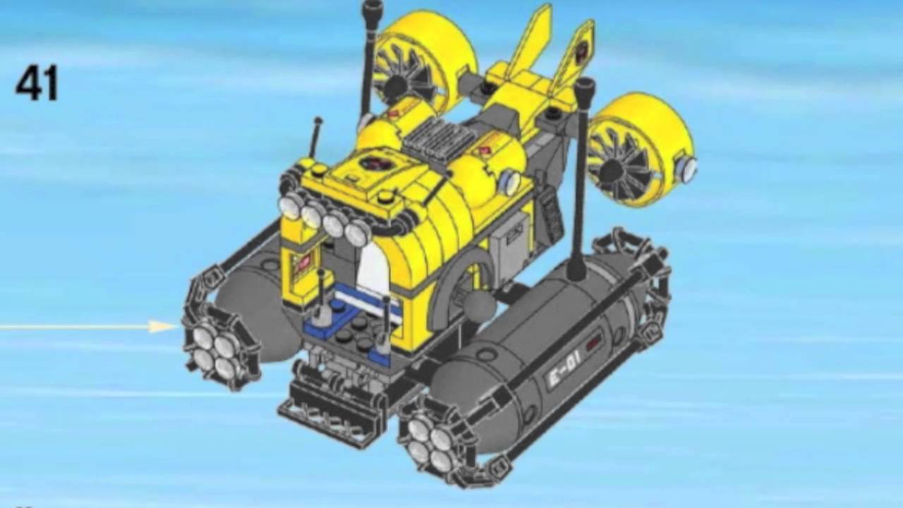 Lego Deep Sea Submarine 60092 Bag 3 - YouTube