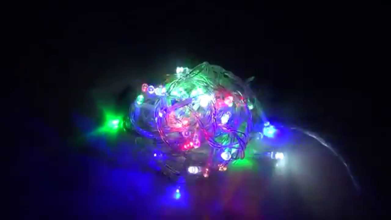 クリスマスツリー　ライトアップ専用　LED/MULTI-COLOR - YouTube