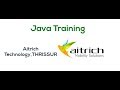 Java course in Aitrich technology,Thrissur
