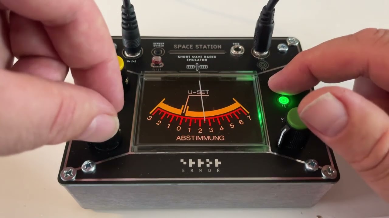 Space station bricky. Finding Sweet spots and happy accidents￼ . Full sound demo ￼