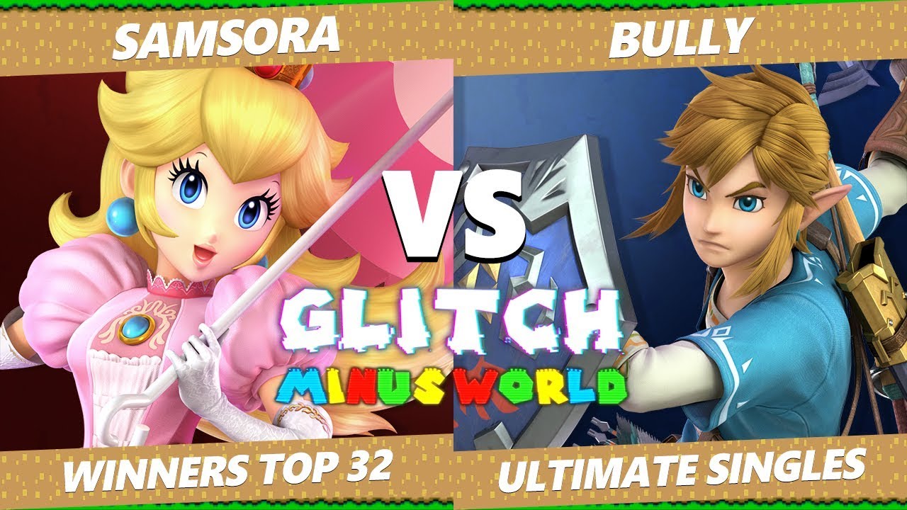 games people play Glitch 7 SSBU - eUnited Samsora (Peach) VS Bully (Link) Smash Ultimate W. Round of 32