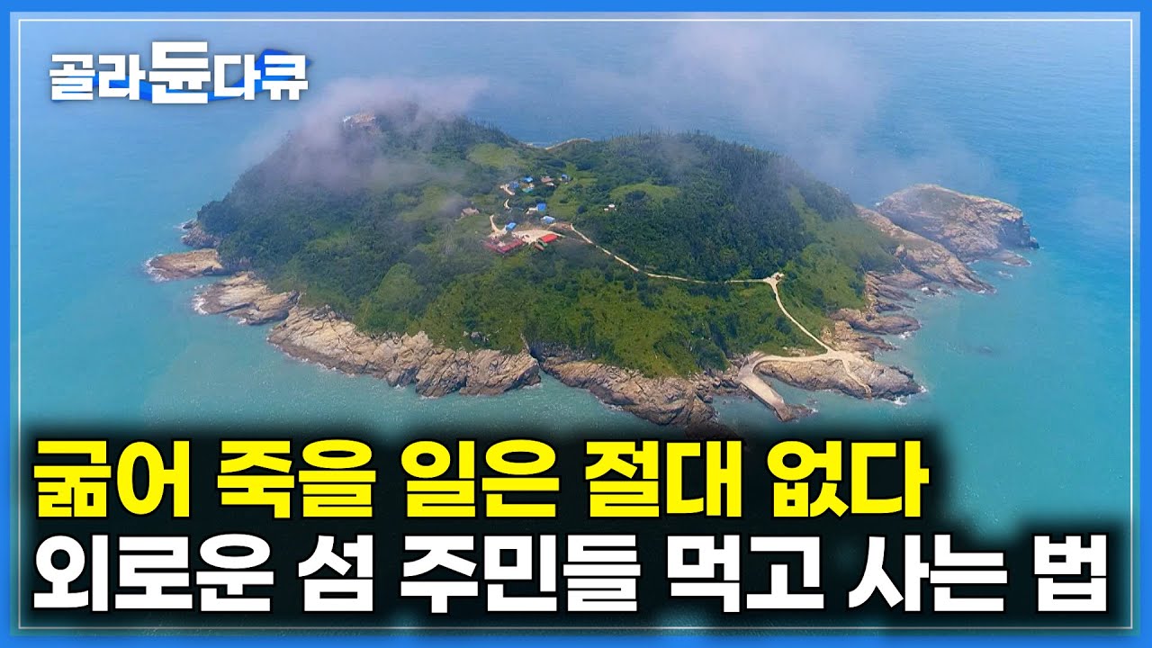 육지에서 40km 동떨어진 외로운 섬, 밥 걱정은 할 필요도 없는 이유｜매일 바다로 나가 먹고 노는 맛에 사는 섬 주민들｜한국기행｜#골라듄다큐