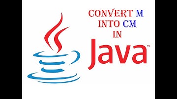 Convert meter to Centimeter in java
