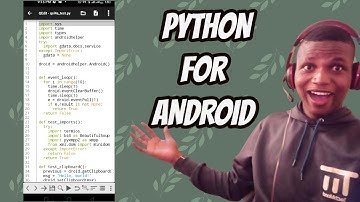 Qpython Tutorial 52 - PythonForAndroid...Let