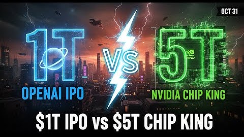 $1 Trillion Showdown: OpenAI IPO vs. NVIDIA $5T! | Weekly AI News (Oct 31, 2025)