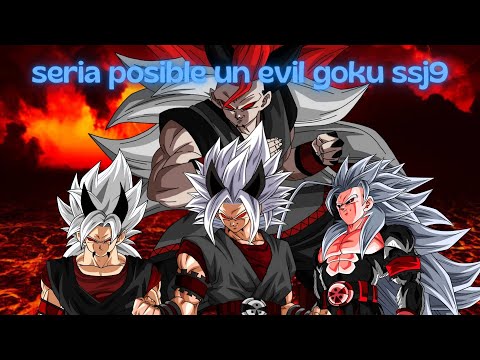 Evil goku ssj9 seria posible? #dragonball #dragonballsupergoku #dragonballsuper #goku #dragonballaf