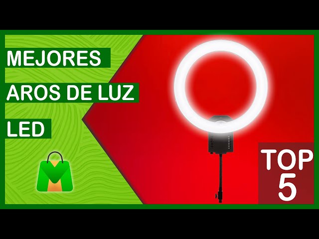 Los mejores aros de luz de  para grabar vídeos con la iluminación  perfecta