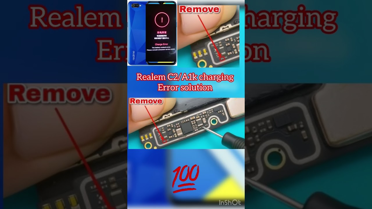 Realme C2/A1k charging error solution || Realme c2 charging solution 
