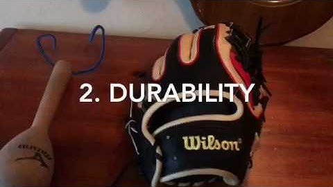 Glove review Wilson Datdude 2016!!