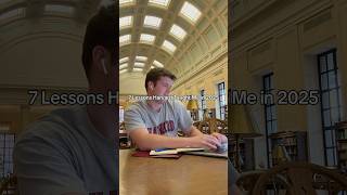 7 Lessons HARVARD Taught Me in 2025