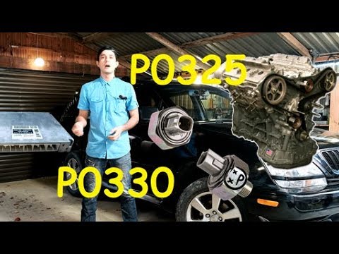 Самый быстрый ремонт датчиков детонации на Lexus RX300- P0330 P0325