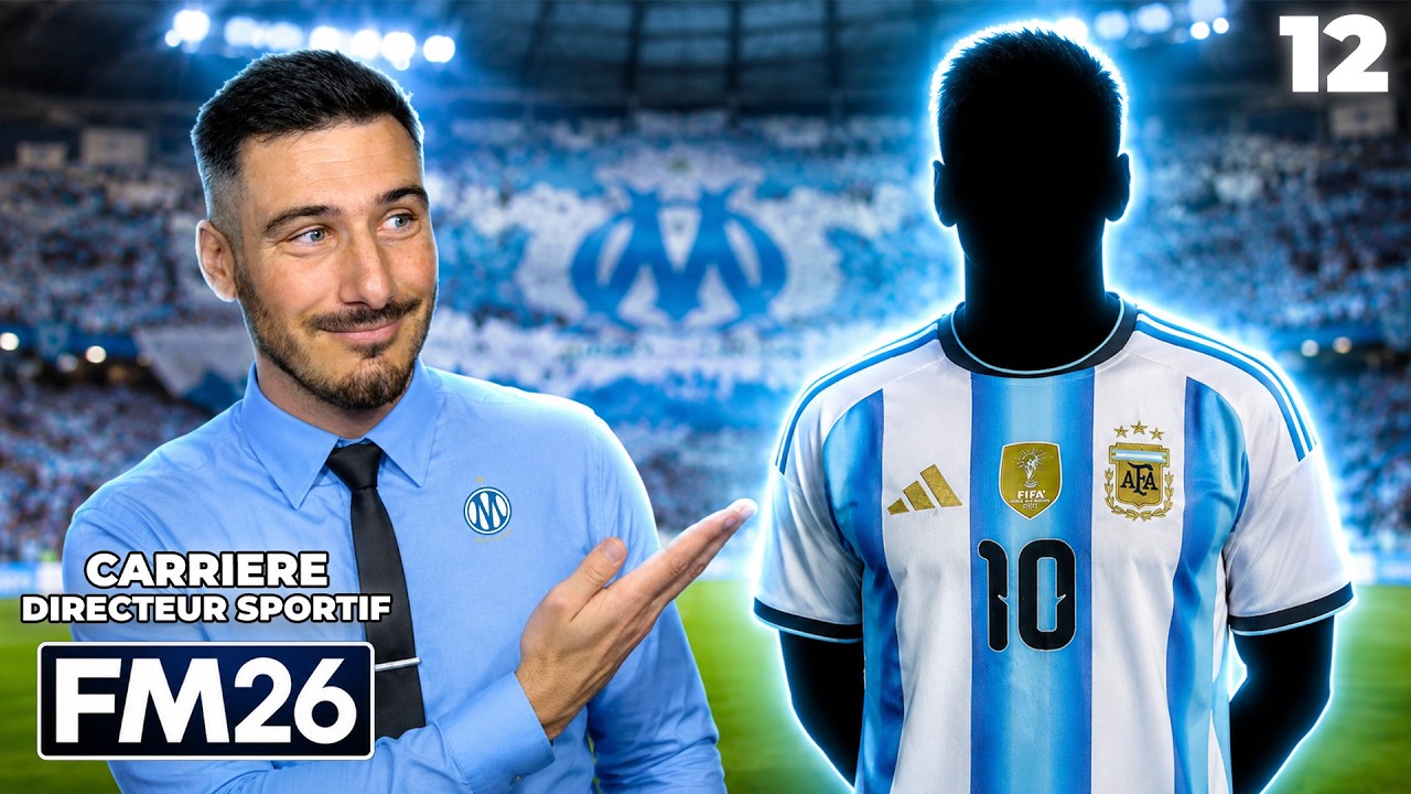 ON RECRUTE UNE STAR AVANT LE 1er MATCH DE LA SAISON ! - Carrière Directeur Sportif à l'OM Episode 12