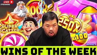 BIG BOY CHENG BIGGEST SLOT WINS OF THE WEEK#66 INSANE MULTIPLIERS ON FORTUNE OF OLYMPUS! #slot #bbc