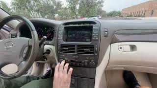 2002 Lexus LS430 Interior