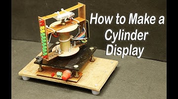 How to Make a Diy Cylinder Display