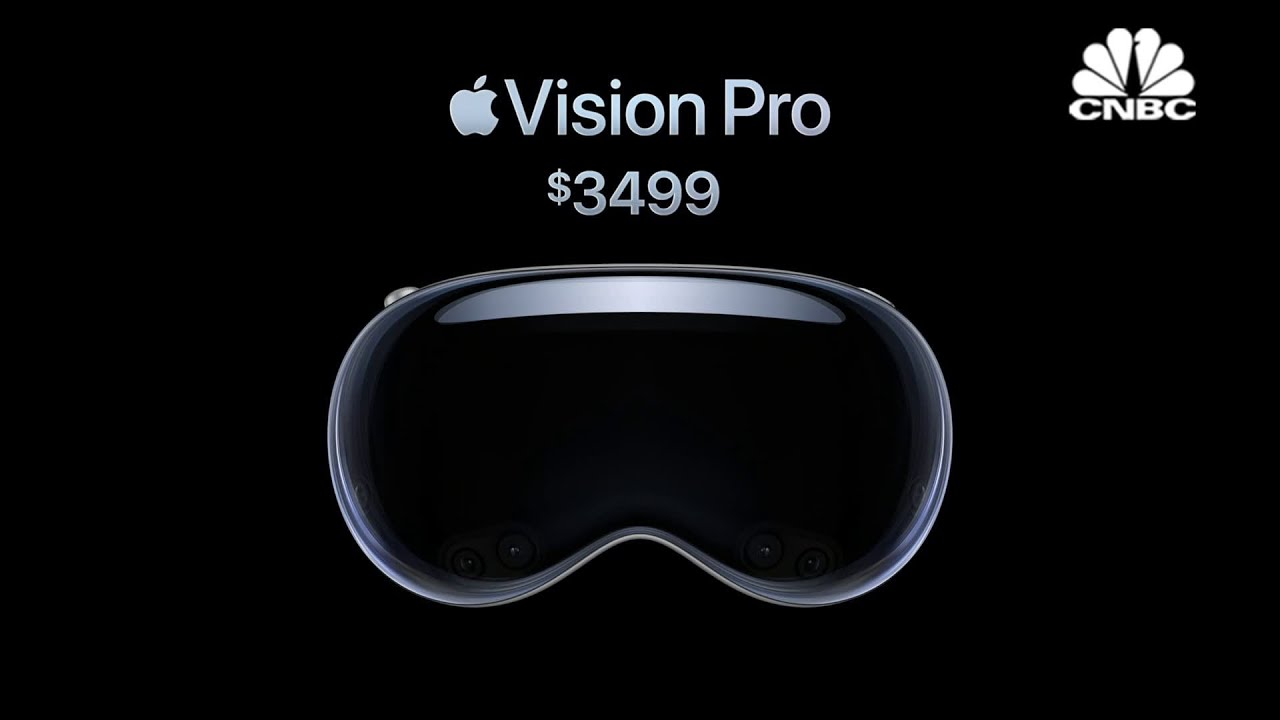 Apple's new AR headset 'Vision Pro' has a starting price point of $3,499 -  YouTube