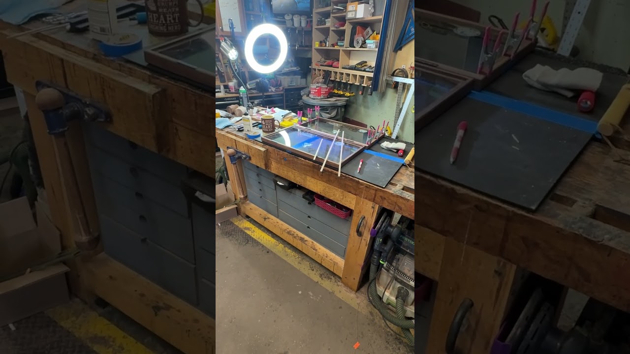 Драма в мастерской/на верстаке. 