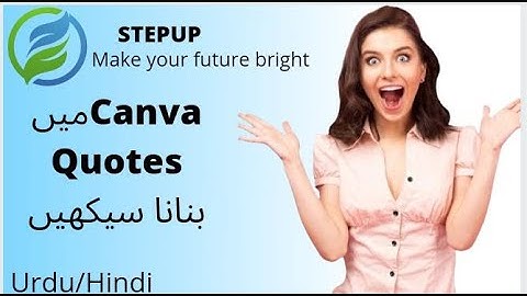 Create instagram quotes in 5 minutes - How to create quotes with canva( Canva 2.0 Tutorial)