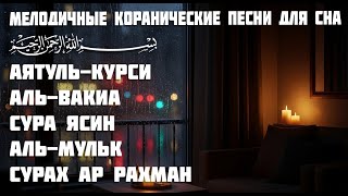 Мирная рецитация Корана — Аятуль Курси, Ясин, Аль-Вакиа, Ар-Рахман, Аль-Мульк для спокойствия души