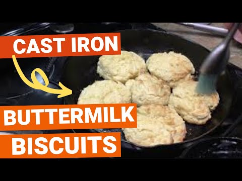 How to make biscuits in a cast iron skillet (plus homemade sausage gravy) hqdefault