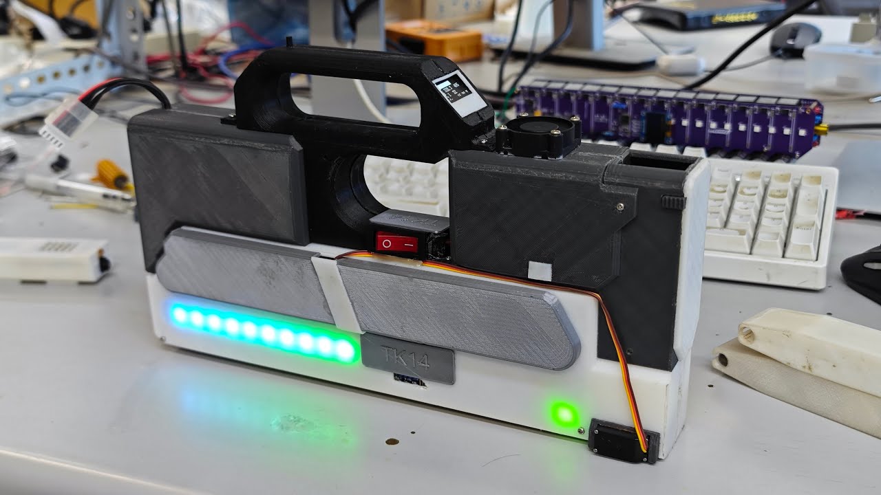 TK14 My Powerful electric COILGUN YouTube