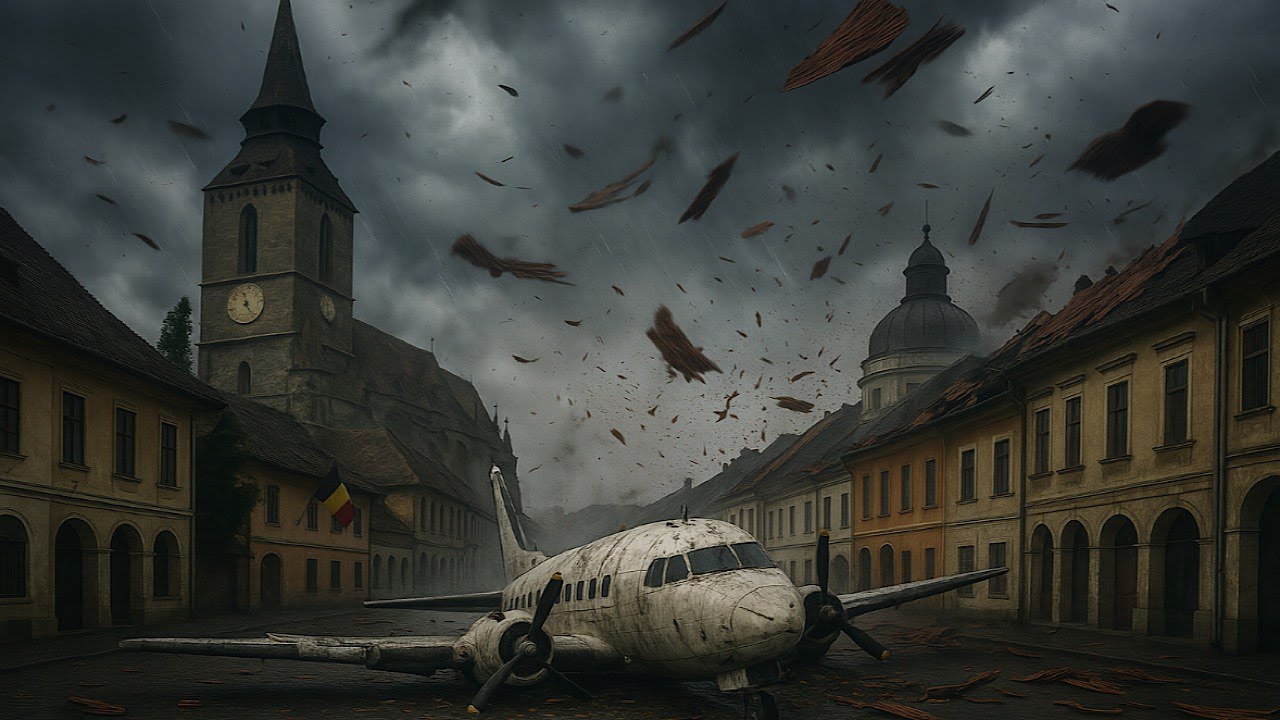 Мощный ураган в Румынии: как ШТОРМ превратил город в хаос