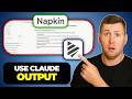 How to Use Napkin AI With Claude AI Output - Simple Guide