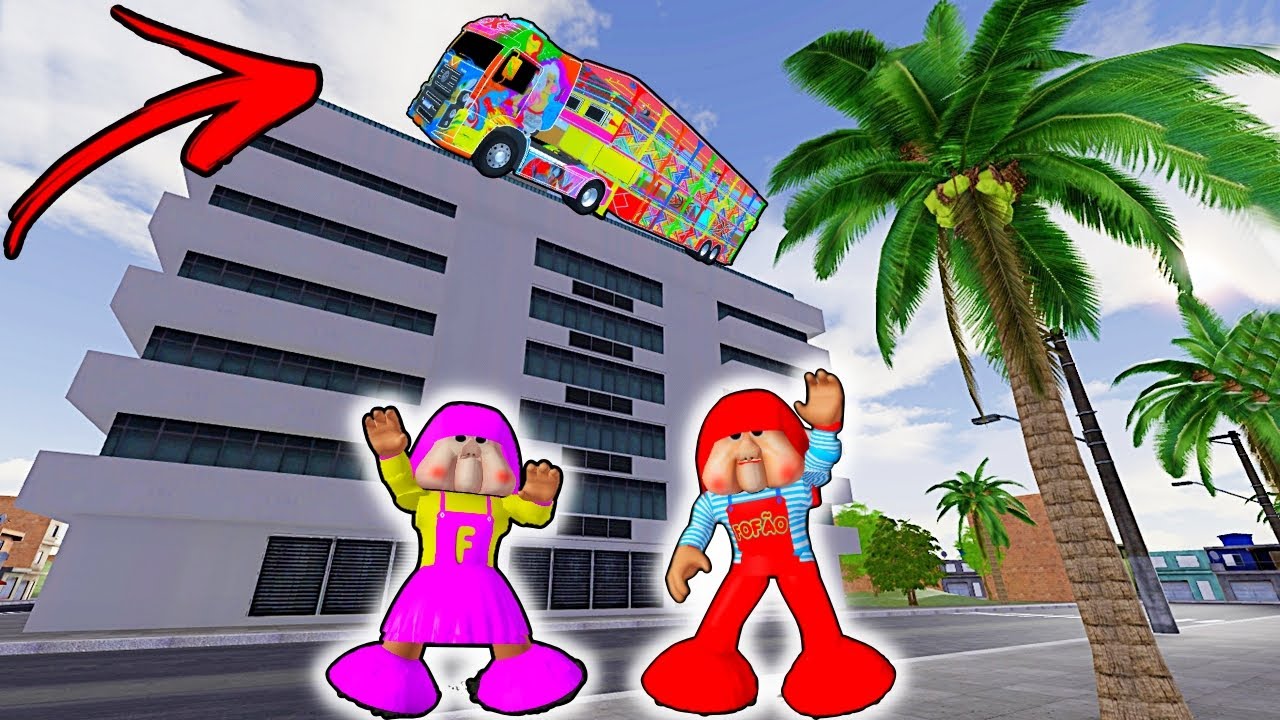 ENCONTREI UMA CARRETA FURACÃO EM CIMA DO PRÉDIO no jogo da carreta da alegria com personagem FOFÃO