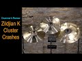 Hints Of Trashy Darkness But With A Very Familiar Feel // Zildjian K Cluster Crashes  - Reviewed!