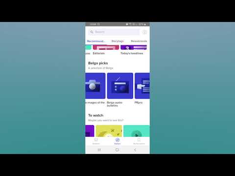 Belga.press app (NL): tutorial video 