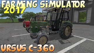 Ursus C-360 Pług Unia Farming Simulator 17 Mody