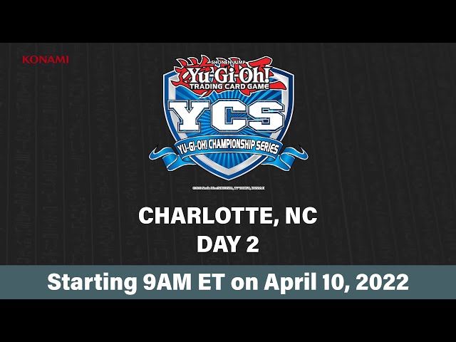 Yu-Gi-Oh! TCG YCS Charlotte – April 10, 2022 (Day 2) - YouTube