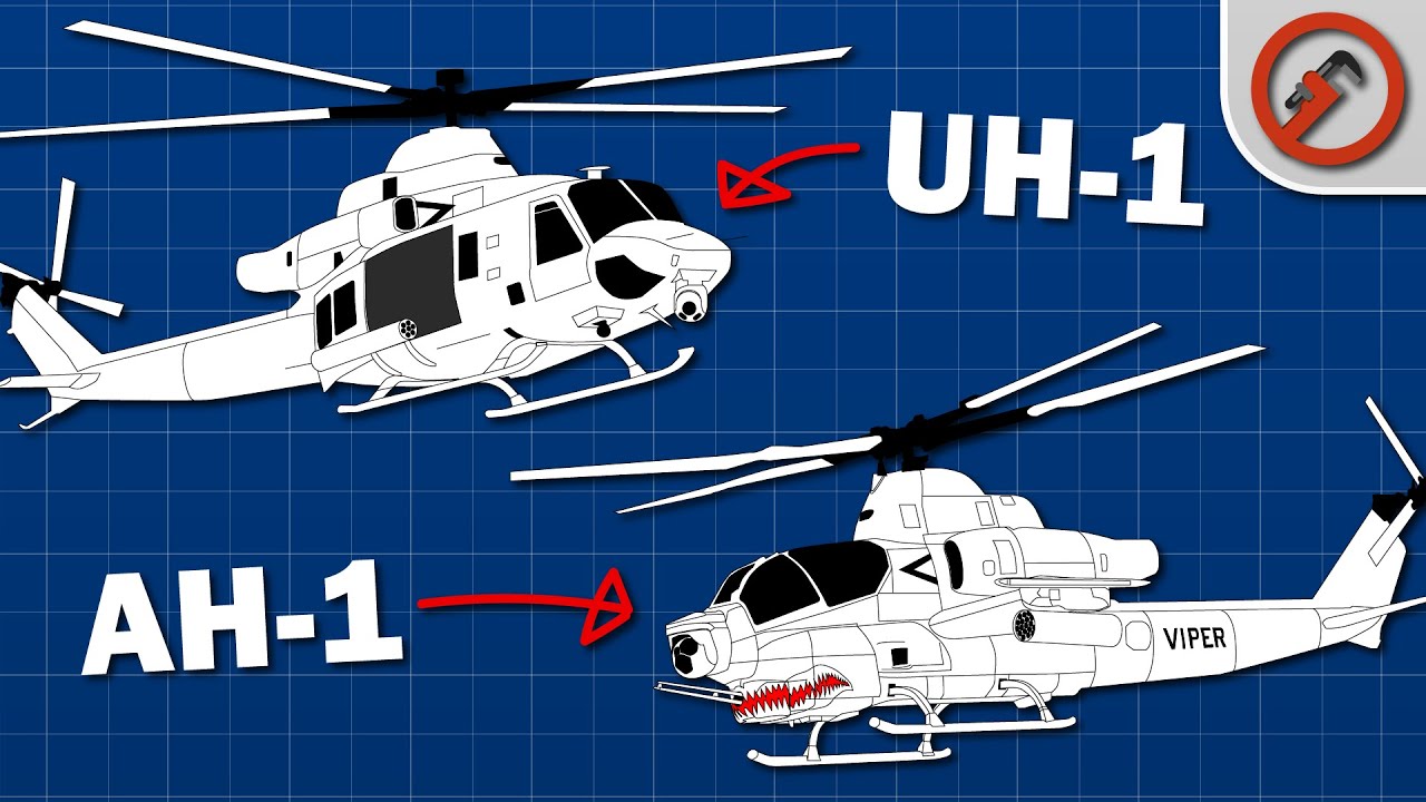 Хьюи, Кобра, Вайпер и Веном — эволюция UH-1